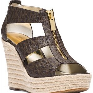 Michael Kors Damita wedge platforms